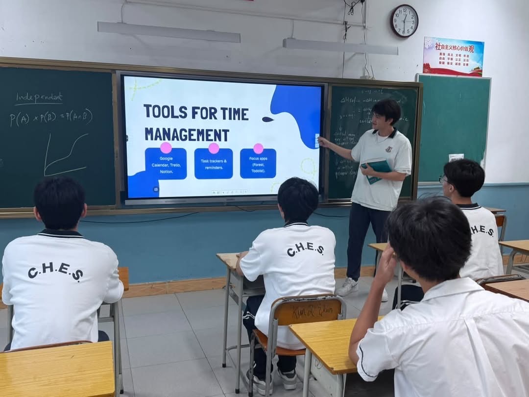 Exploring tools for time management.