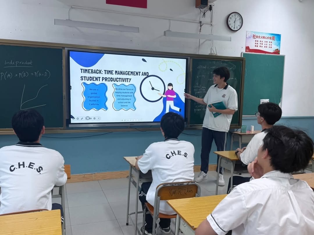 Another view of the first TimeBack meeting in Guangdong.